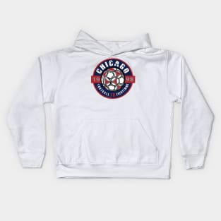 Football Is Everything - Chicago Vintage Kids Hoodie